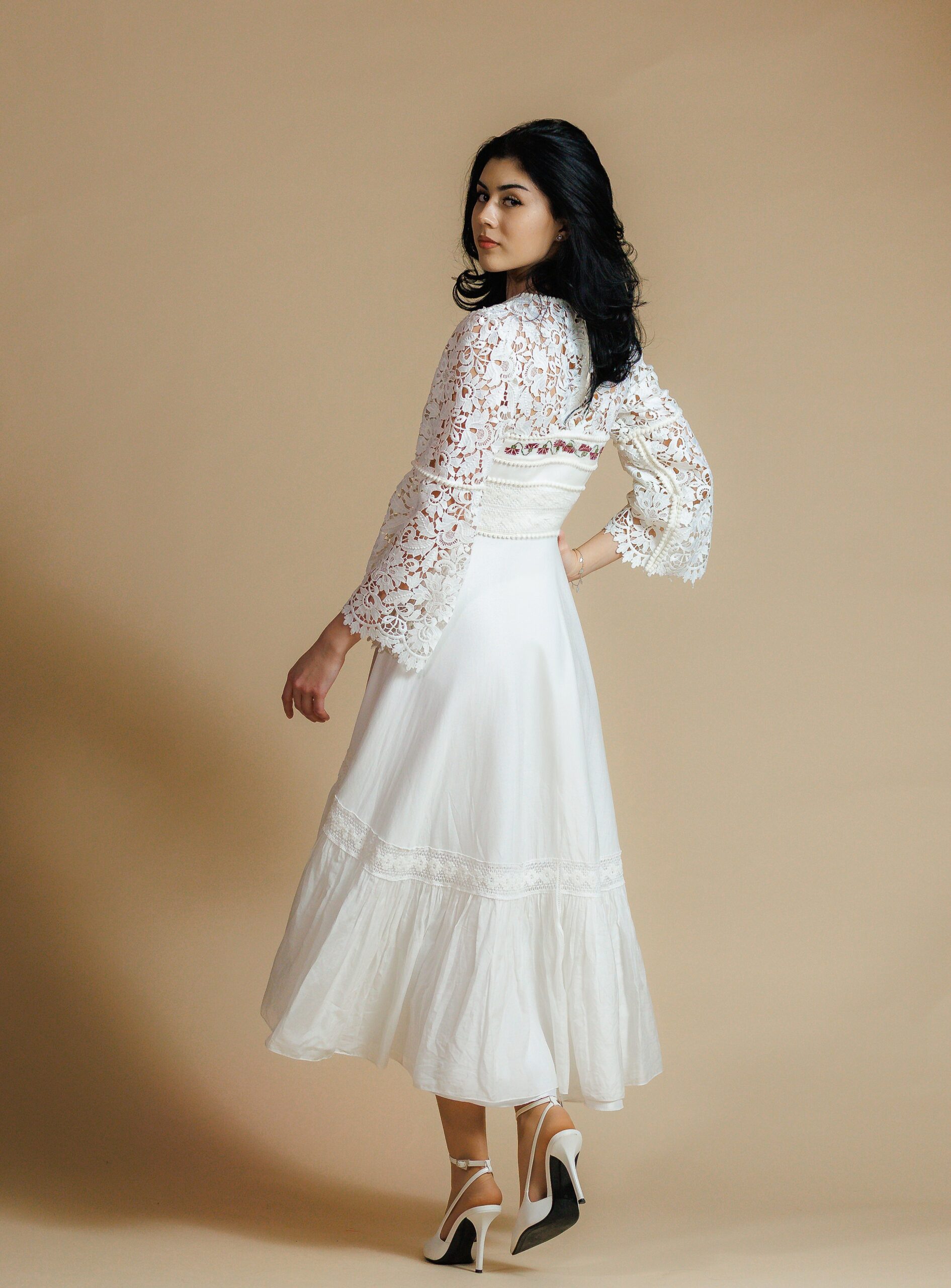 Rochie Élan Blanc - imagine 6